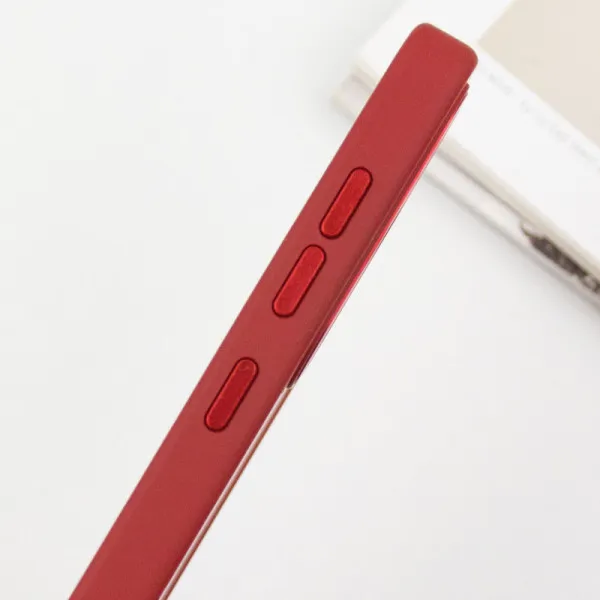 TPU чехол Bonbon Metal Style для Samsung Galaxy S23+ — Красный — фото 5