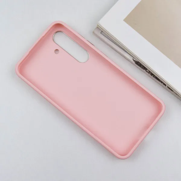 TPU чехол Bonbon Metal Style для Samsung Galaxy S23+ — Розовый — фото 4