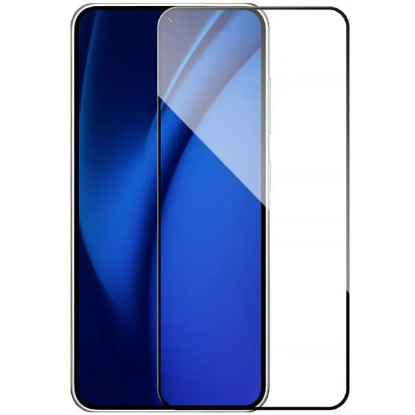 Защитное 2.5D стекло Blueo Full Cover HD для Samsung Galaxy S23+ — Черный — фото 5