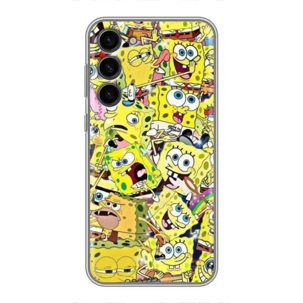Чехол с принтом «Эмоции Спанч Боба» для Samsung Galaxy S23 Plus Чехол с принтом «Эмоции Спанч Боба» для Samsung Galaxy S23 Plus