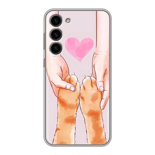 Чехол с принтом «Любовь к котикам» для Samsung Galaxy S23 Plus