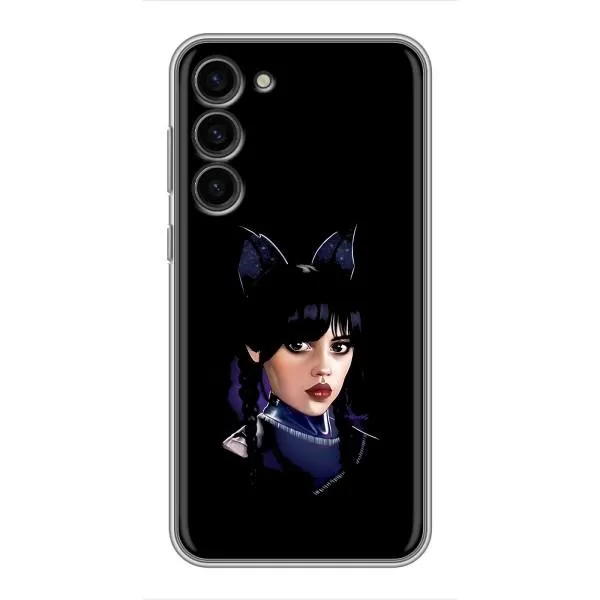 Чехол с принтом «серьезная Уэнздей» для Samsung Galaxy S23 Plus