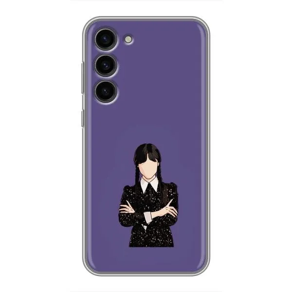 Чехол с принтом «Уэнздей в черном» для Samsung Galaxy S23 Plus