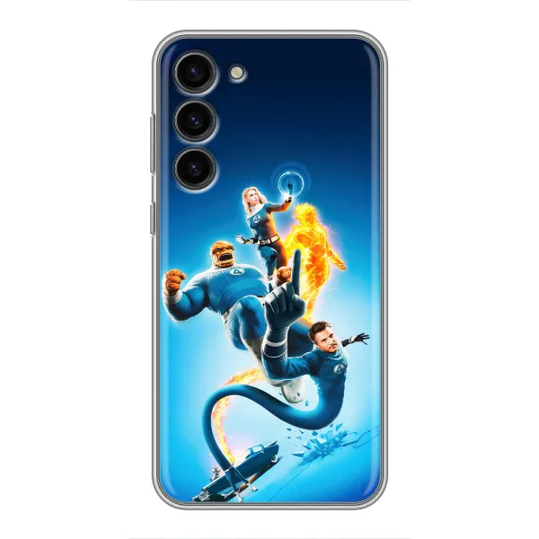 Чехол с принтом «Герои Фантастическая Четверка» для Samsung Galaxy S23 Plus Чехол с принтом «Герои Фантастическая Четверка» для Samsung Galaxy S23 Plus