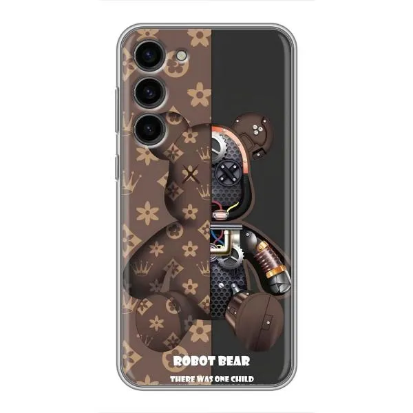 Чехол с принтом «Медведь Луи Витон» для Samsung Galaxy S23 Plus