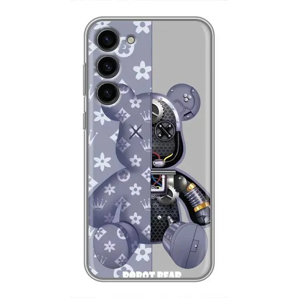Чехол с принтом «Робот Мишка» для Samsung Galaxy S23 Plus