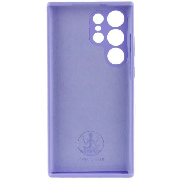 Чохол Silicone Cover Lakshmi Full Camera (AAA) with Logo для Samsung Galaxy S23 Ultra — Бузковий — фото 3