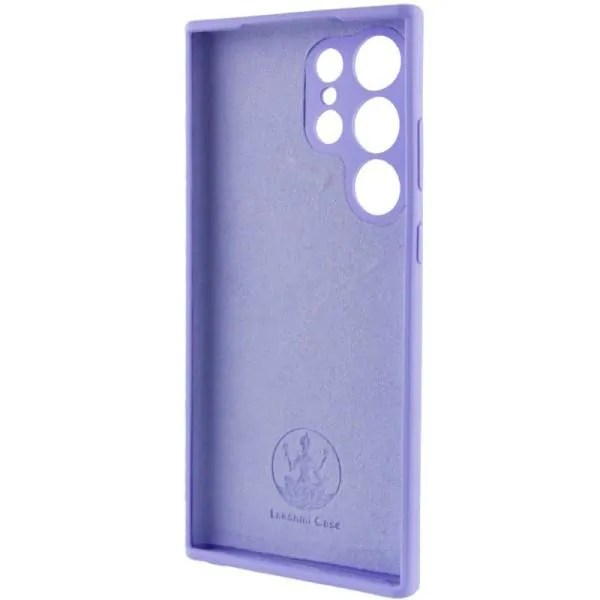 Чохол Silicone Cover Lakshmi Full Camera (AAA) with Logo для Samsung Galaxy S23 Ultra — Бузковий — фото 4