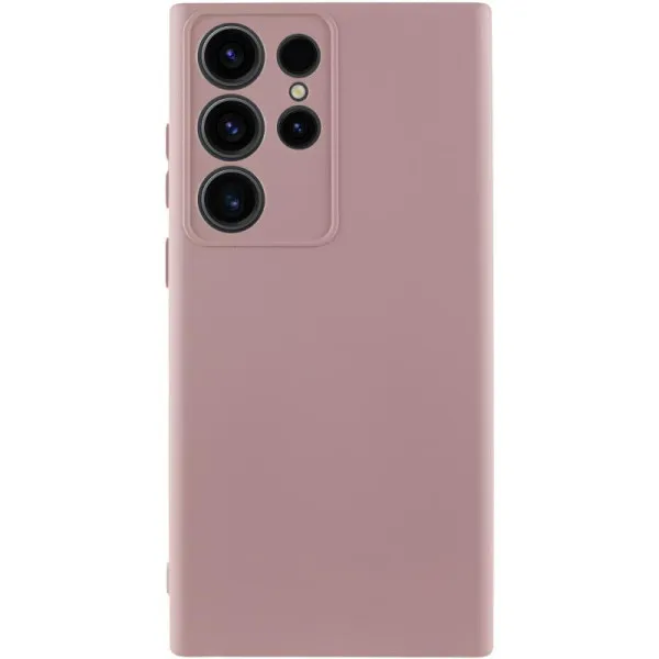 Чохол Silicone Cover Ummi Lakshmi Full Camera (AA) для Samsung Galaxy S23 Ultra — Рожевий