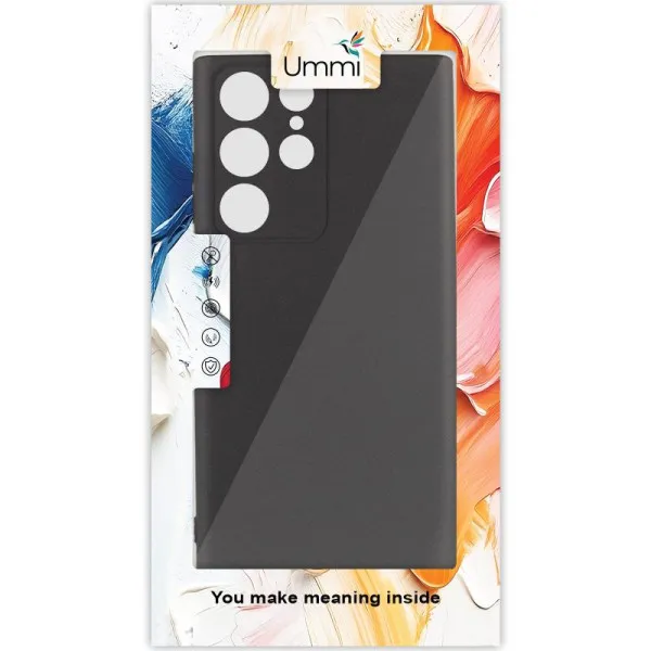 Чохол Silicone Cover Ummi Lakshmi Full Camera (AA) для Samsung Galaxy S23 Ultra — Чорний — фото 4