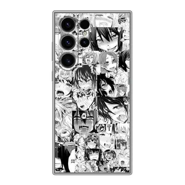 Чохол з принтом «Ahegao manga» для Samsung Galaxy S23 Ultra