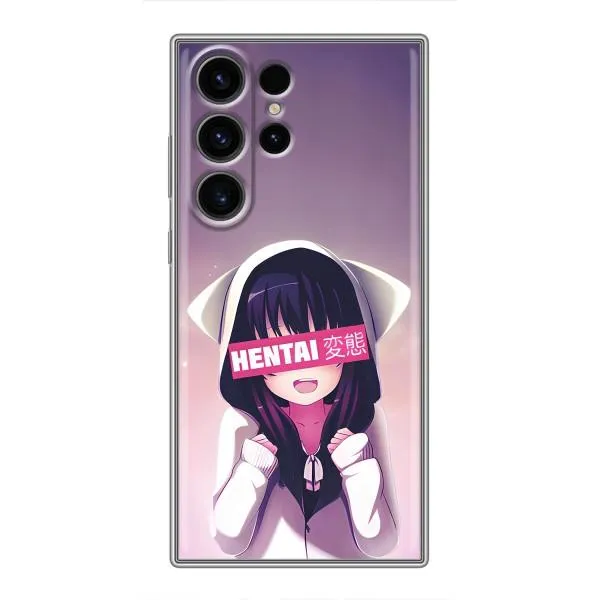 Чохол з принтом «Hentai chan» для Samsung Galaxy S23 Ultra