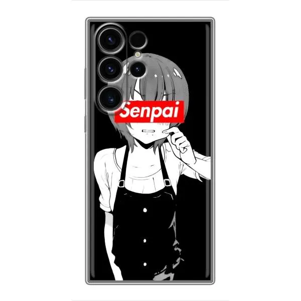 Чохол з принтом «Senpai» для Samsung Galaxy S23 Ultra