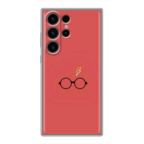 Чехол с принтом «шрам и очки» для Samsung Galaxy S23 Ultra