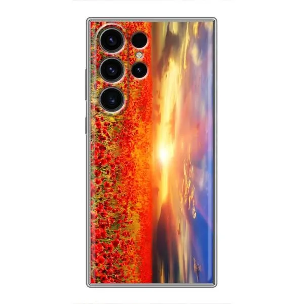 Чохол з принтом «Поле тюльпанів» для Samsung Galaxy S23 Ultra
