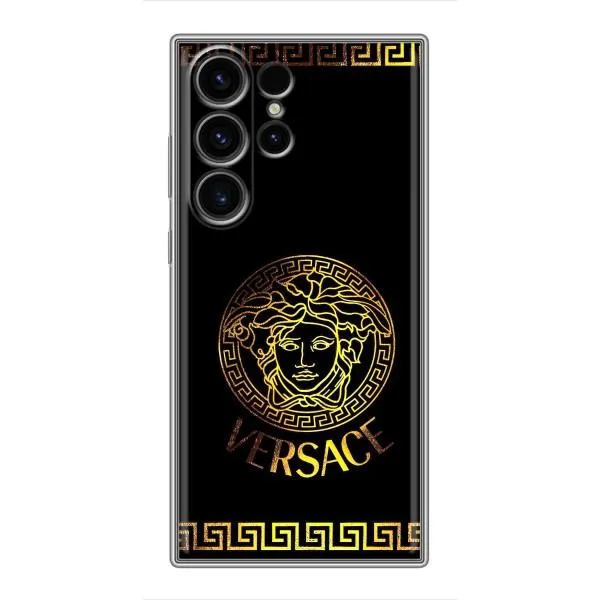 Чехол с принтом «Logo Versace» для Samsung Galaxy S23 Ultra