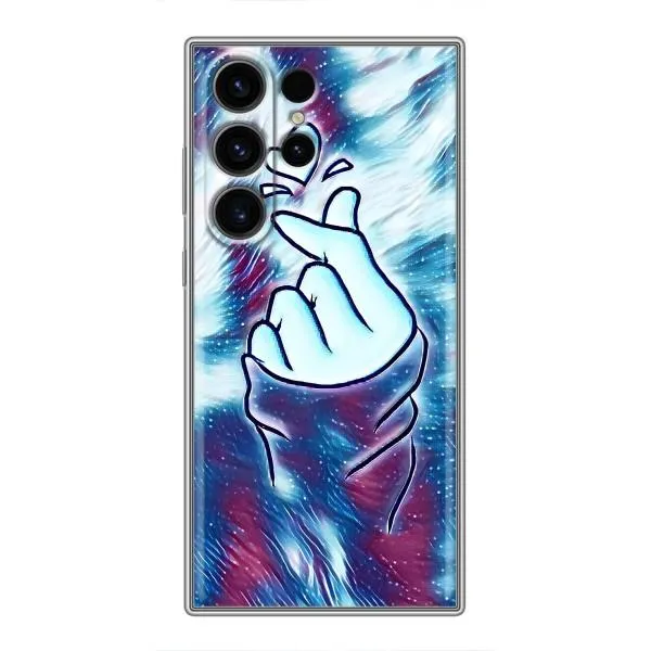 Чохол з принтом «Радужне серце» для Samsung Galaxy S23 Ultra