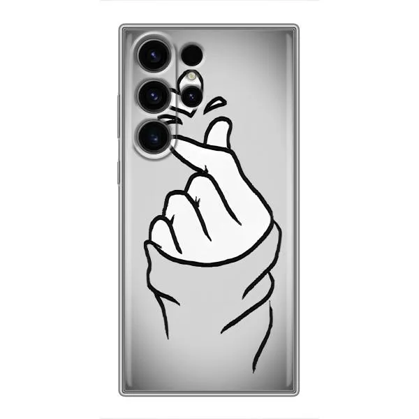 Чохол з принтом «Значок Love» для Samsung Galaxy S23 Ultra