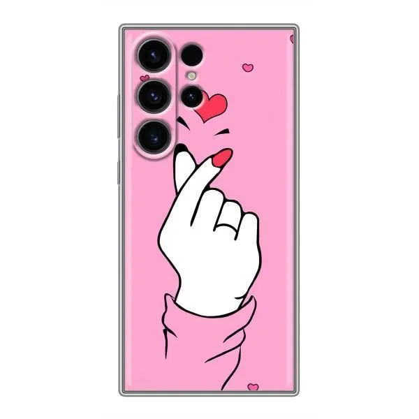 Чохол з принтом «Знак Love» для Samsung Galaxy S23 Ultra