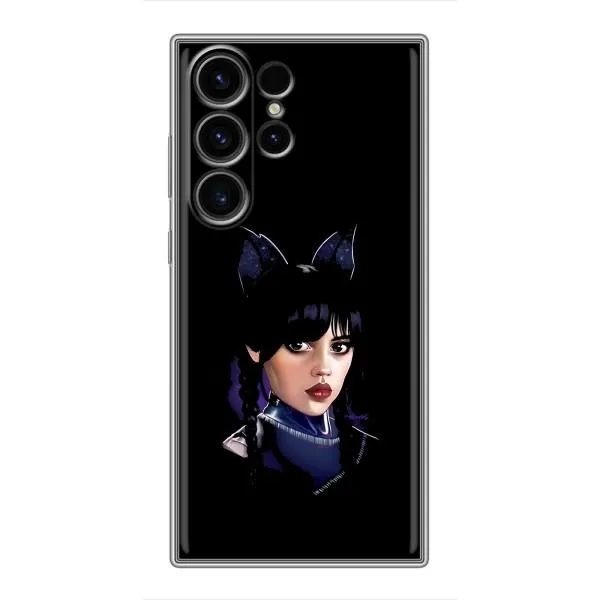 Чехол с принтом «серьезная Уэнздей» для Samsung Galaxy S23 Ultra