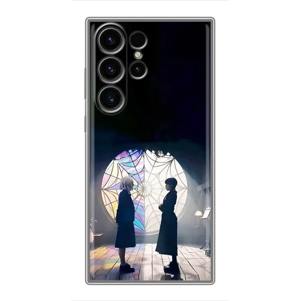 Чехол с принтом «Уэнздей и Инид» для Samsung Galaxy S23 Ultra