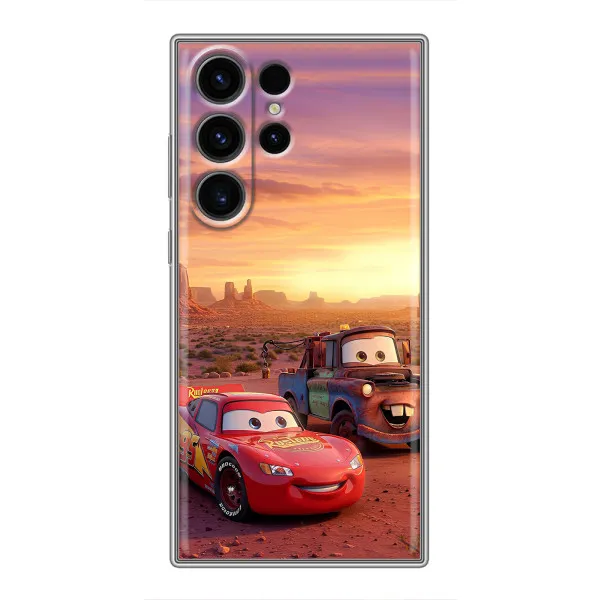 Чехол с принтом «Маквин и Метр» для Samsung Galaxy S23 Ultra