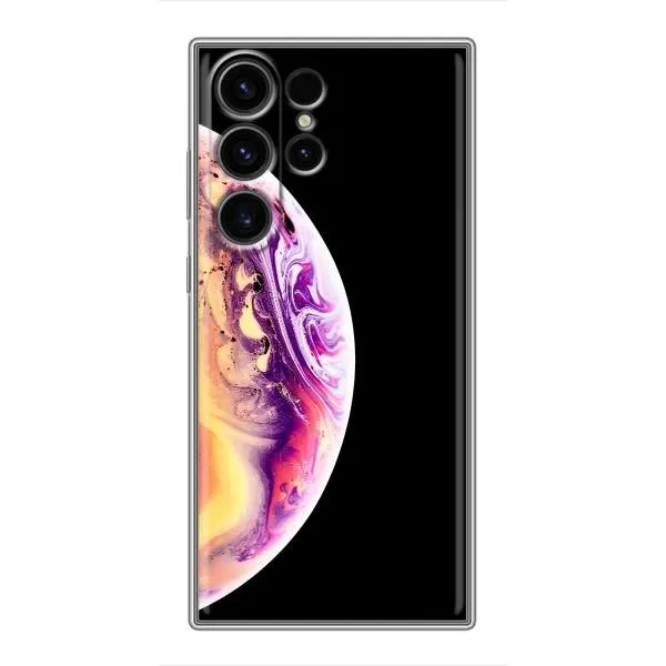 Чехол с принтом «Планета Айфон» для Samsung Galaxy S23 Ultra