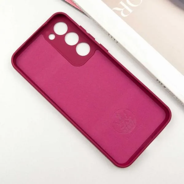 Чохол Silicone Cover Lakshmi Full Camera (A) для Samsung Galaxy S23 — Бордовий — фото 3