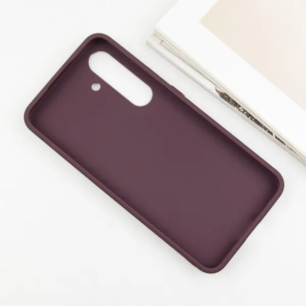 TPU чохол Bonbon Metal Style для Samsung Galaxy S23 — Бордовий — фото 4
