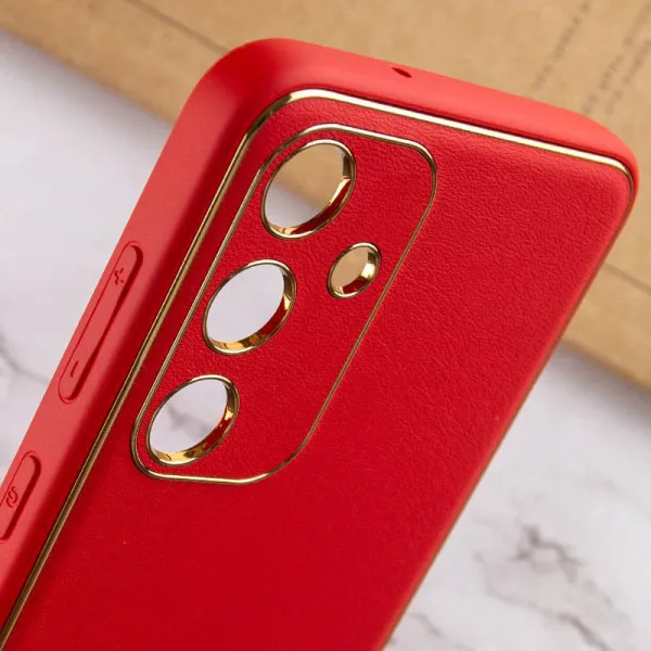 Кожаный чехол Xshield для Samsung Galaxy S23 — Красный — фото 5 Кожаный чехол Xshield для Samsung Galaxy S23 — Красный — фото 5