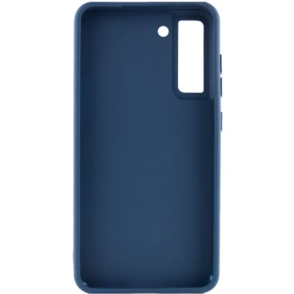 TPU чехол Bonbon Metal Style для Samsung Galaxy S23 — Синий — фото 3