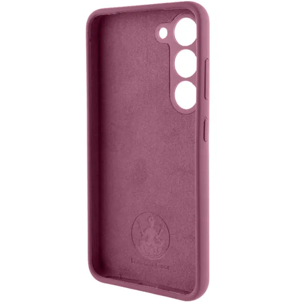 Чохол Silicone Cover Lakshmi Full Camera (AAA) для Samsung Galaxy S23 — Бордовий — фото 4 Чохол Silicone Cover Lakshmi Full Camera (AAA) для Samsung Galaxy S23 — Бордовий — фото 4