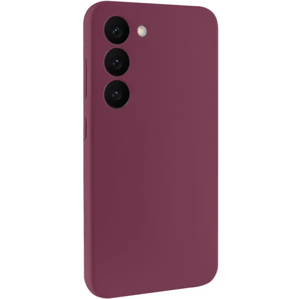 Чохол Silicone Cover Lakshmi Full Camera (AAA) для Samsung Galaxy S23 — Бордовий — фото 5 Чохол Silicone Cover Lakshmi Full Camera (AAA) для Samsung Galaxy S23 — Бордовий — фото 5