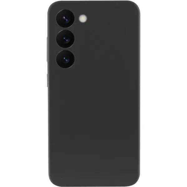 Чохол Silicone Cover Lakshmi Full Camera (AAA) для Samsung Galaxy S23 — Чорний — фото 2