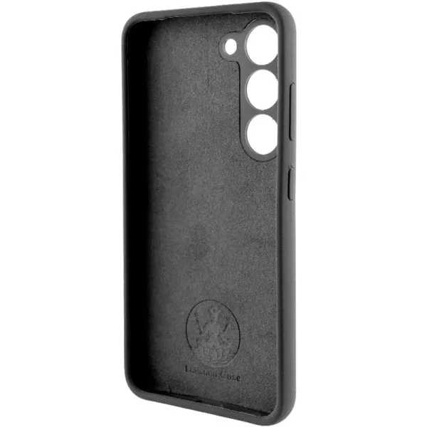 Чохол Silicone Cover Lakshmi Full Camera (AAA) для Samsung Galaxy S23 — Чорний — фото 4