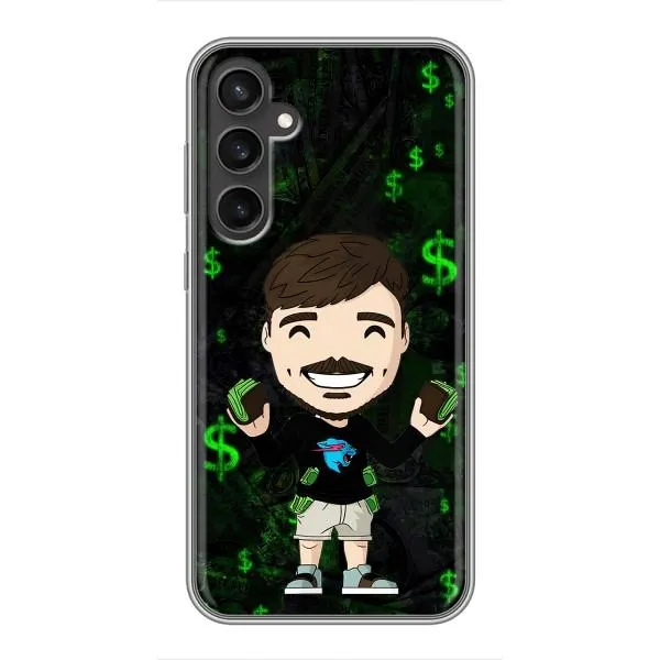 Чехол с принтом «Блогер Beast» для Samsung Galaxy S23