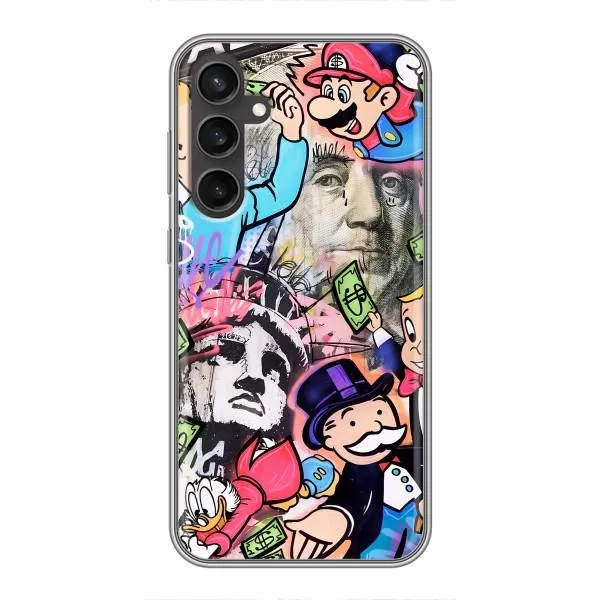 Чехол с принтом «Monopoly man» для Samsung Galaxy S23