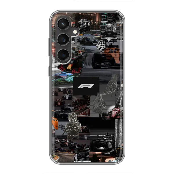 Чехол с принтом «Гоночный коллаж Ф1» для Samsung Galaxy S23 Чехол с принтом «Гоночный коллаж Ф1» для Samsung Galaxy S23