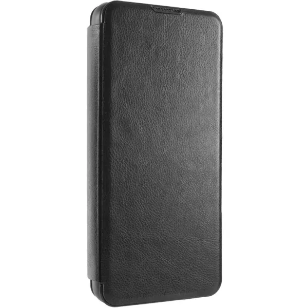Кожаный чехол-книжка Belora для Samsung Galaxy S24 FE — Черный — фото 1