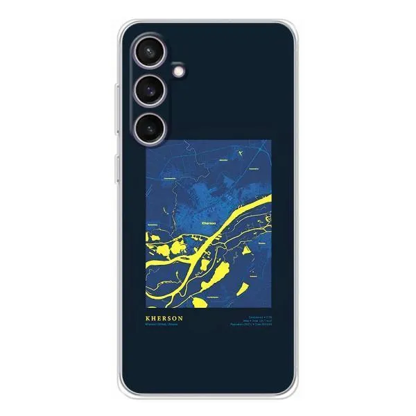Чехол с принтом «Херсон» для Samsung Galaxy S24 FE