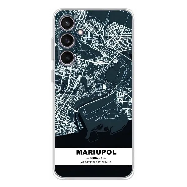 Чехол с принтом «Мариуполь» для Samsung Galaxy S24 FE