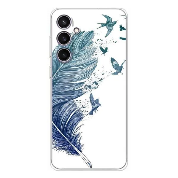 Чохол з принтом «Перо» для Samsung Galaxy S24 FE