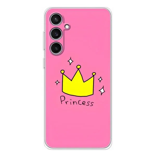 Чохол з принтом «Princess» для Samsung Galaxy S24 FE