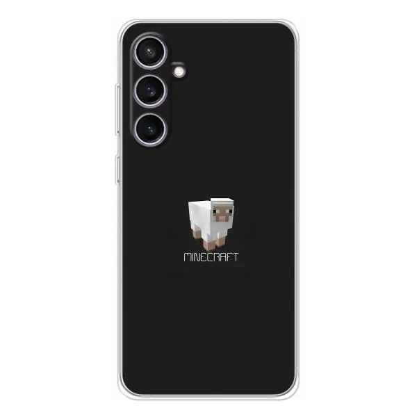 Чехол с принтом «Овечка Майнкрафт» для Samsung Galaxy S24 FE Чехол с принтом «Овечка Майнкрафт» для Samsung Galaxy S24 FE