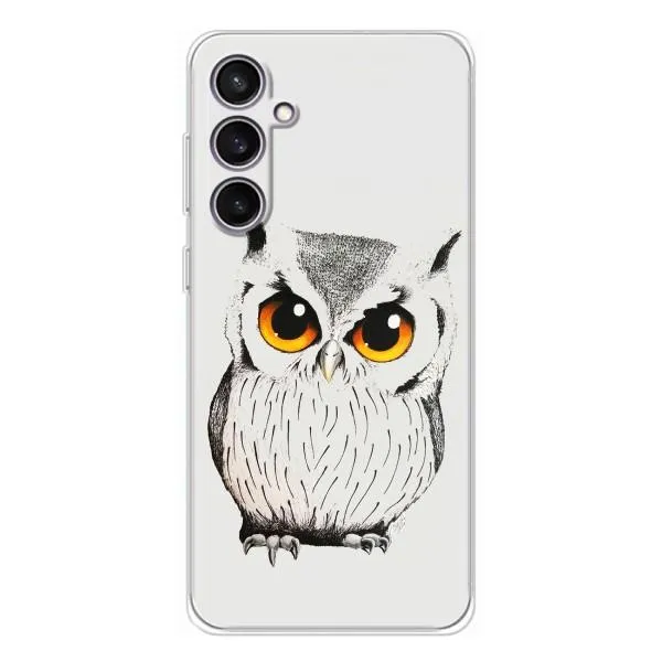 Чехол с принтом «Милая Сова» для Samsung Galaxy S24 FE