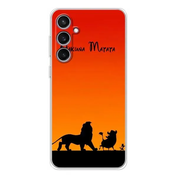 Чохол з принтом «Акуна Матата закат» для Samsung Galaxy S24 FE