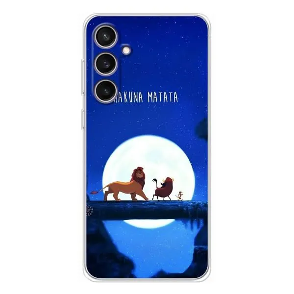 Чохол з принтом «Хакуна Матата» для Samsung Galaxy S24 FE