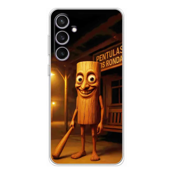 Чехол с принтом «Тунг тунг сахур» для Samsung Galaxy S24 FE