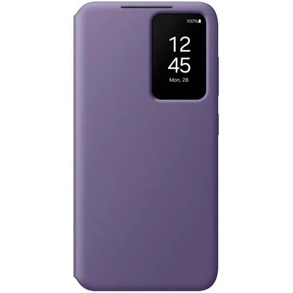 Smart View Wallet Case (AAA) для Samsung Galaxy S24+ — Фіолетовий — фото 1
