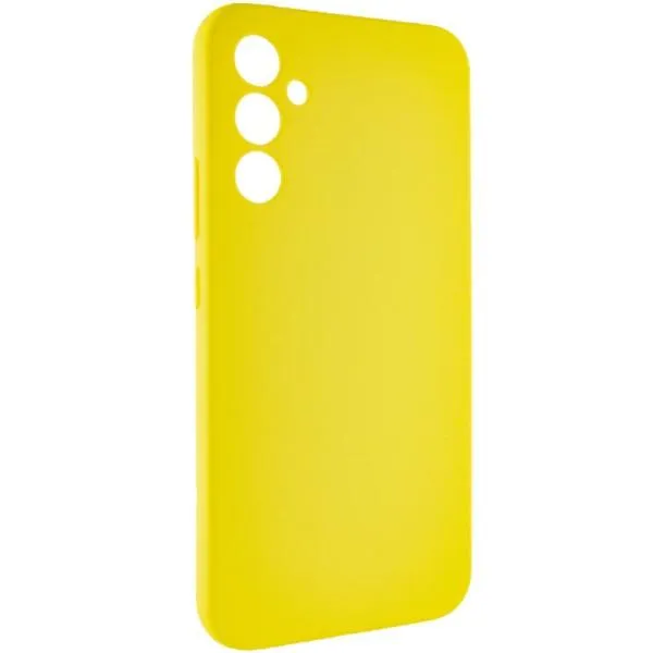 Чехол Silicone Cover Lakshmi Full Camera (AAA) для Samsung Galaxy S24+ — Желтый — фото 2 Чехол Silicone Cover Lakshmi Full Camera (AAA) для Samsung Galaxy S24+ — Желтый — фото 2